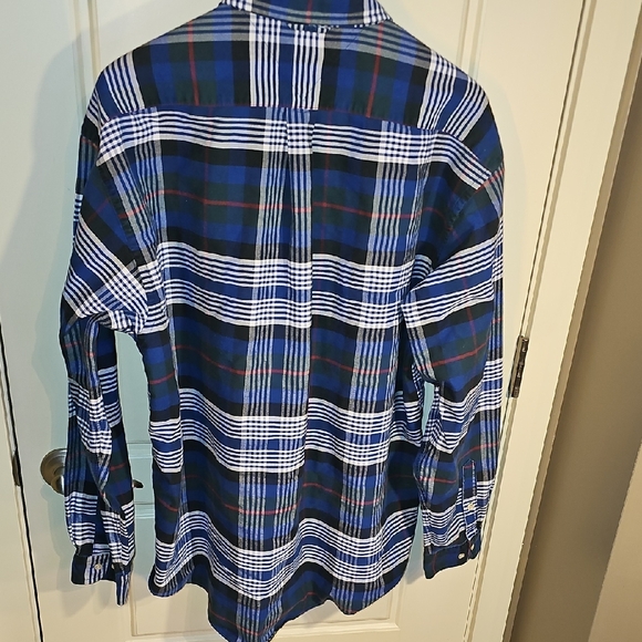 Tommy Hilfiger Men's XL Multicolor Plaid Shirt - Picture 4 of 7